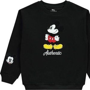 Rare Disney Vintage Mickey Mouse Authentic Women's Small (3-5) Sweatshirt 71868